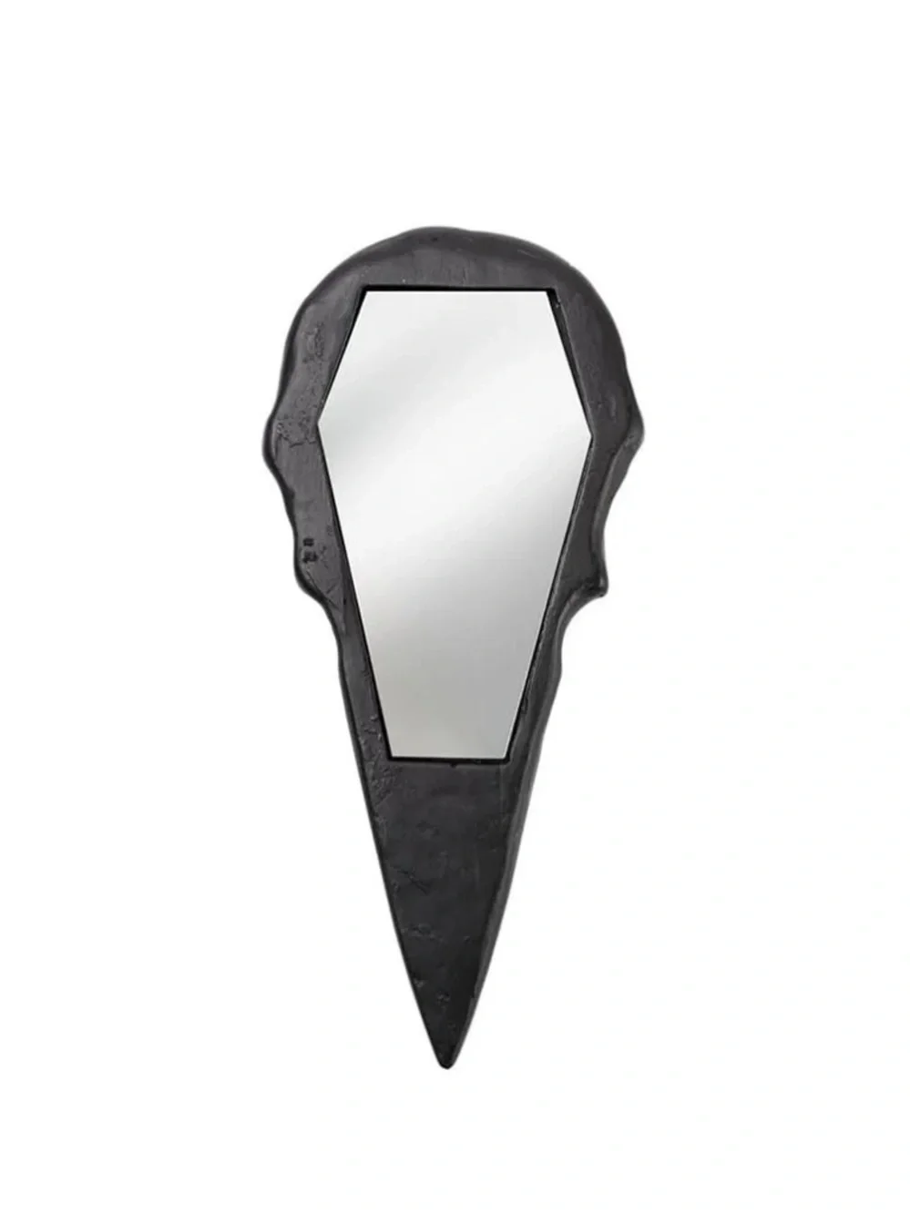 Black Gothic Raven Skull Hand Mirror Alchemy Gothic